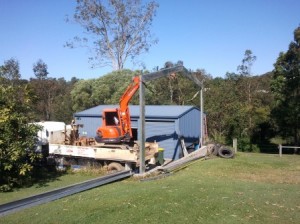 Onsite Shed Fabrication             